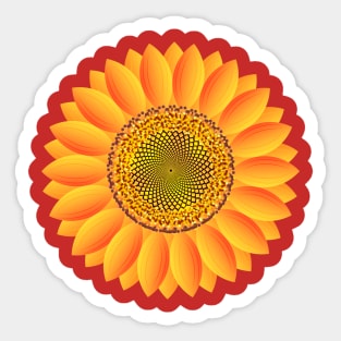 sunflower Sticker